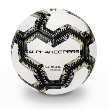 Футбольный мяч AlphaKeepers League PRO II белый 4